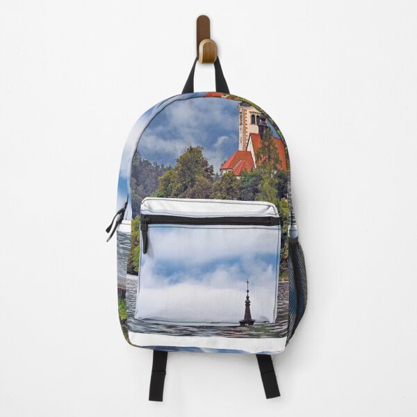 Item preview, Morning view of Pilgrimage Church of the Assumption of Maria, Bled lake, Julian Alps, Slovenia, Europe designed and sold by goceris.