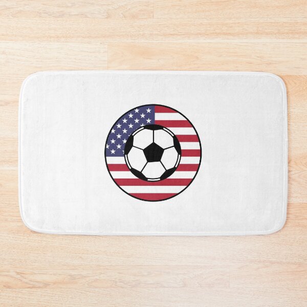 Item preview, United States of America USA World Cup Team Colors Soccer Football  designed and sold by Rolographics1.