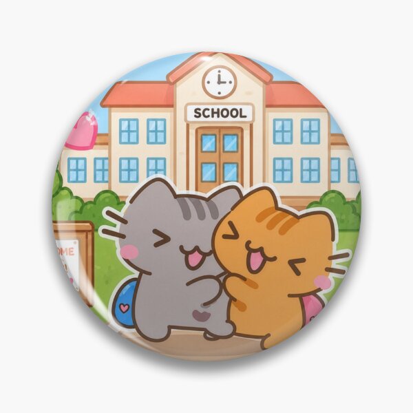 Item preview, Best friends back to school cats designed and sold by Kitty-and-Cat.