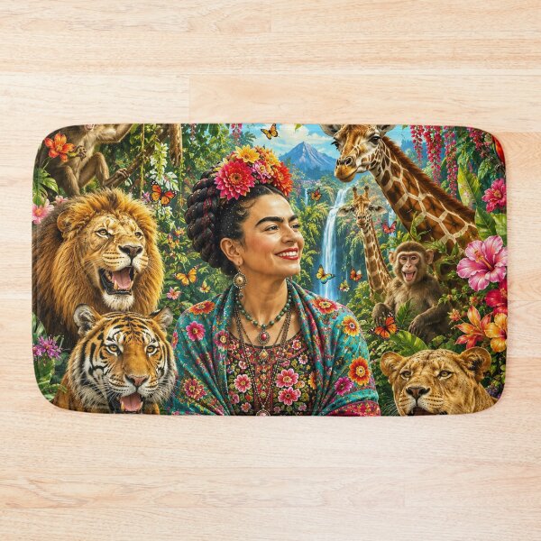 Item preview, frida Kahlo wildlife designed and sold by Muycote.
