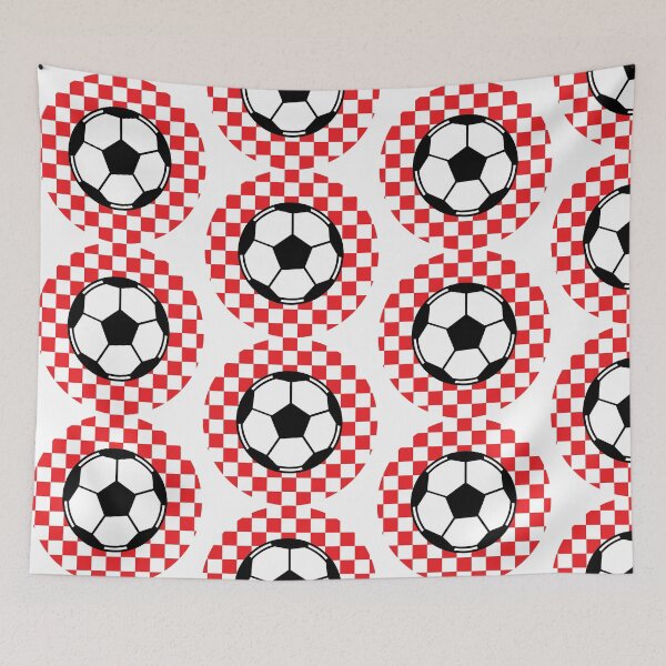 Item preview, Croatia Football Soccer Colors World Cup North America Checker Red White  designed and sold by Rolographics1.