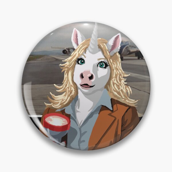 Item preview, Unicorn Theatre Usher designed and sold by KlakkDrawsStuff.