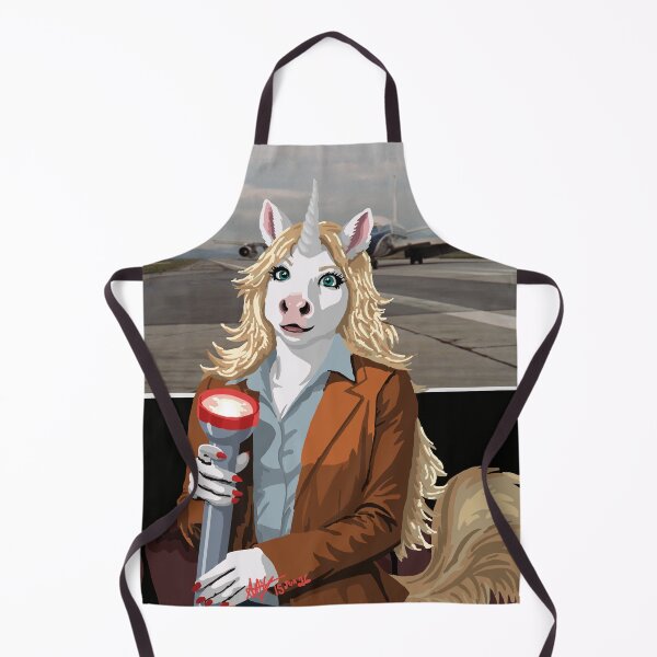 Item preview, Unicorn Theatre Usher designed and sold by KlakkDrawsStuff.