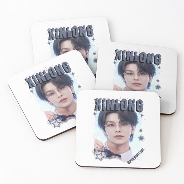 Item preview, ALPHA DRIVE ONEe (ALD1) Xinlong Global KPOP Boy Group Black and White Collage Digital Art Portrait designed and sold by AJUNICE STUDIO.