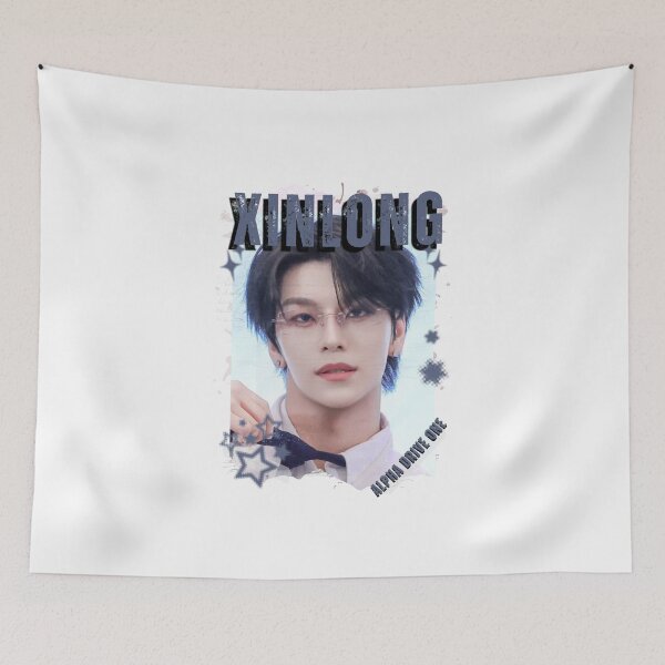 Item preview, ALPHA DRIVE ONEe (ALD1) Xinlong Global KPOP Boy Group Black and White Collage Digital Art Portrait designed and sold by AJUNICE STUDIO.