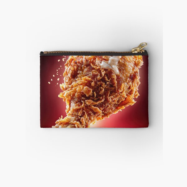 Item preview, Golden Crispy Fried Chicken Drumstick | Crunchy Food Art | Crispy Comfort Food Illustration designed and sold by Grafititee.