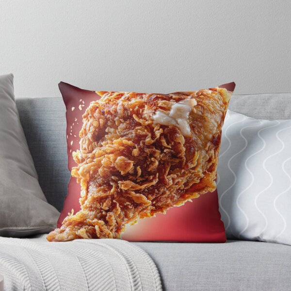 Item preview, Golden Crispy Fried Chicken Drumstick | Crunchy Food Art | Crispy Comfort Food Illustration designed and sold by Grafititee.