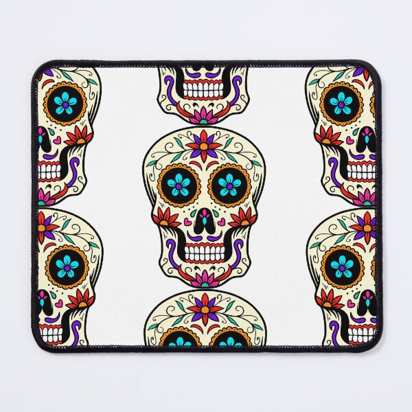 Item preview, Classic Floral Sugar Skull | Traditional Mexican Calavera Day of the Dead Design designed and sold by Ecocrushstudio.