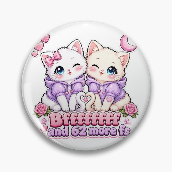Item preview, Best friends cats designed and sold by Kitty-and-Cat.