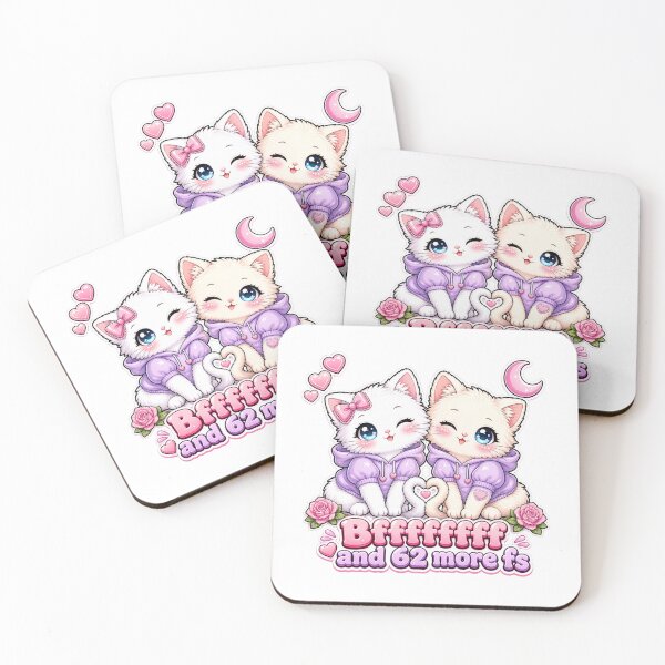 Item preview, Best friends cats designed and sold by Kitty-and-Cat.