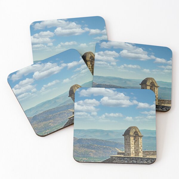 Item preview, Greek flag on the Palamidi castle in Nafplio, Greece designed and sold by goceris.