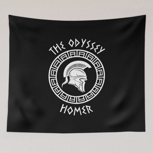 Item preview, The Odyssey Homer Greek Helmet Ancient Mythology Literature III designed and sold by Lemon Pepper.