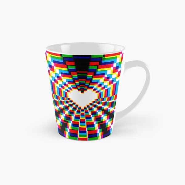 Item preview, Pixel Heart Kaleidoscope - CMYK designed and sold by animinimal.
