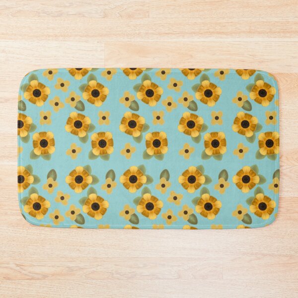 Item preview, Sunflowers Seamless Pattern designed and sold by RebelCatStudios(RCS).