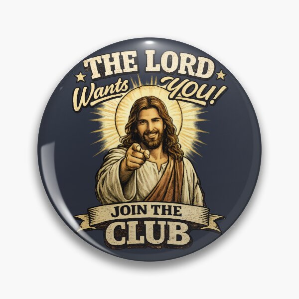 Item preview, Jesus Recruitment - Funny Christian Uncle Sam Parody designed and sold by radiogalaxy.
