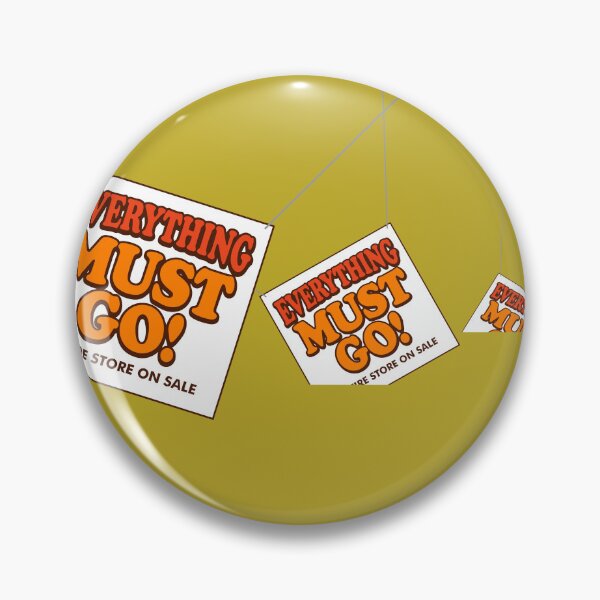 Item preview, EVERYTHING MUST GO! 3 signs (Captain Clark Ottoman Empire) (Backrooms) designed and sold by frikybomb.