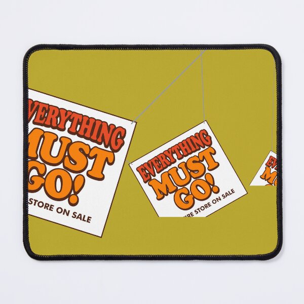 Item preview, EVERYTHING MUST GO! 3 signs (Captain Clark Ottoman Empire) (Backrooms) designed and sold by frikybomb.
