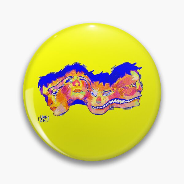 Item preview, funky smear face art designed and sold by unnami.