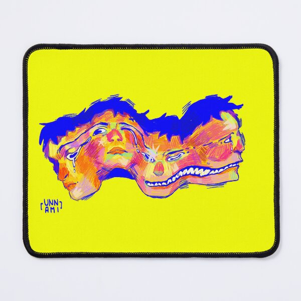 Item preview, funky smear face art designed and sold by unnami.