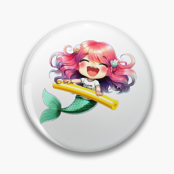 Item preview, Mermaid Team Aqua – Water Workout Graphic designed and sold by Halbeskilo.