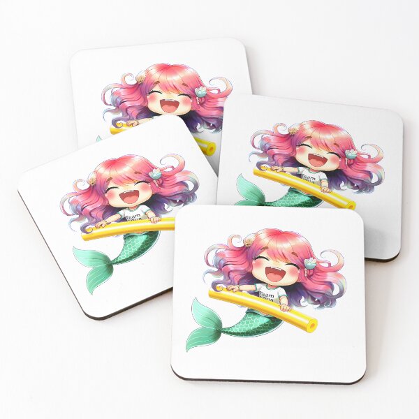 Item preview, Mermaid Team Aqua – Water Workout Graphic designed and sold by Halbeskilo.