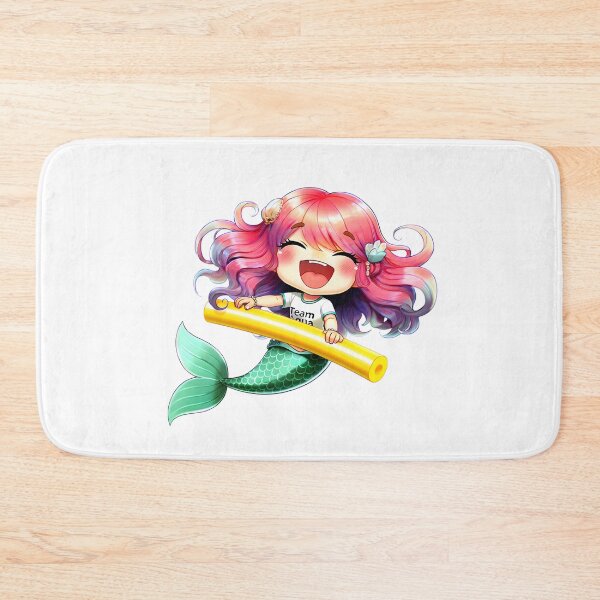 Item preview, Mermaid Team Aqua – Water Workout Graphic designed and sold by Halbeskilo.