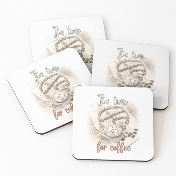 Item preview, It's Time For Coffee Mug Design designed and sold by Iiswaz.