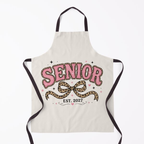 Item preview, Senior 2027, Leopard Bow, Varsity, Senior Est 2027, Class of 2027, Graduation Gift, Cute Senior designed and sold by Quiajia.