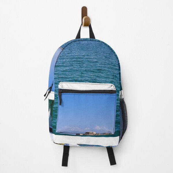 Item preview, Bourtzi water fortress, Nafplio, Peloponnese, Greece, seascape,summertime designed and sold by goceris.