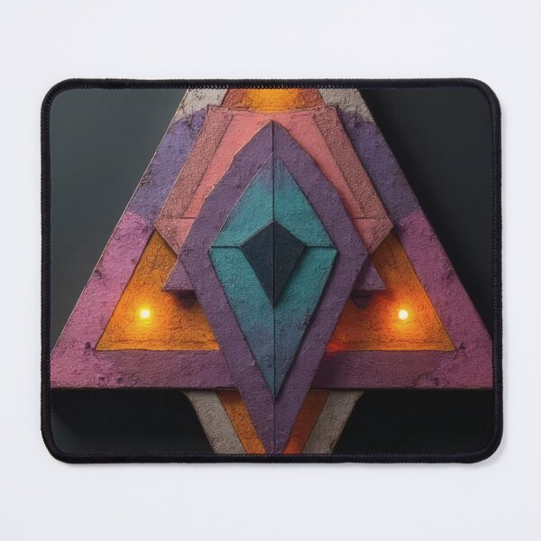 Item preview, Geometric pyramid with layered colors and designed and sold by Mianku | Für das Leben.