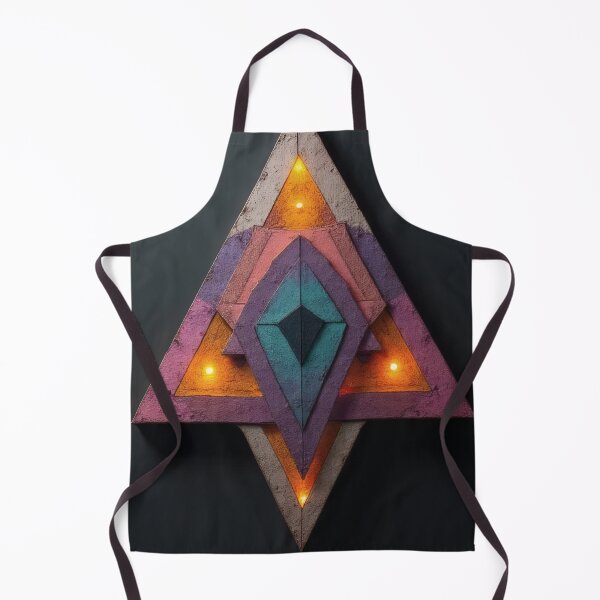 Item preview, Geometric pyramid with layered colors and designed and sold by Mianku | Für das Leben.