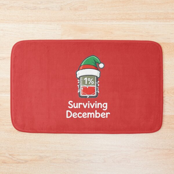 Item preview, Surviving December Christmas Holiday Chaos Funny Shirt designed and sold by Raw Tigers.