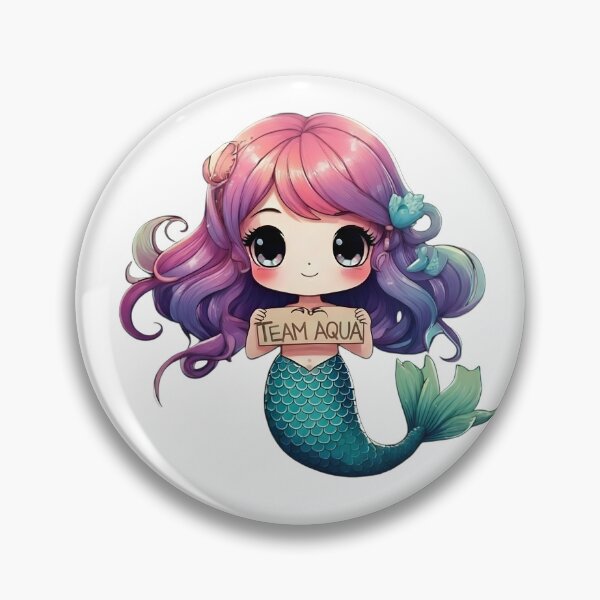 Item preview, Mermaid Team Aqua – Water Workout Graphic designed and sold by Halbeskilo.