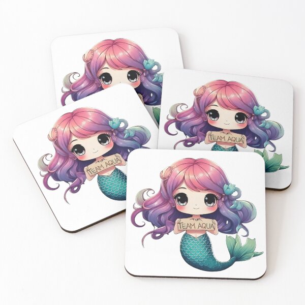 Item preview, Mermaid Team Aqua – Water Workout Graphic designed and sold by Halbeskilo.