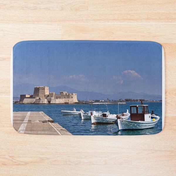 Item preview, Bourtzi water fortress, Nafplio old town, Peloponnese, Greece designed and sold by goceris.