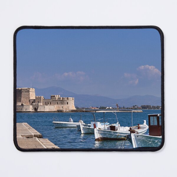 Item preview, Bourtzi water fortress, Nafplio old town, Peloponnese, Greece designed and sold by goceris.