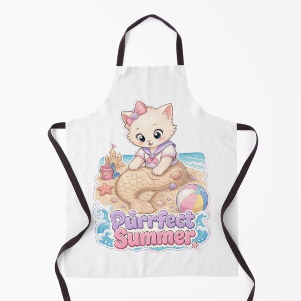 Item preview, Summer beach cat designed and sold by Kitty-and-Cat.