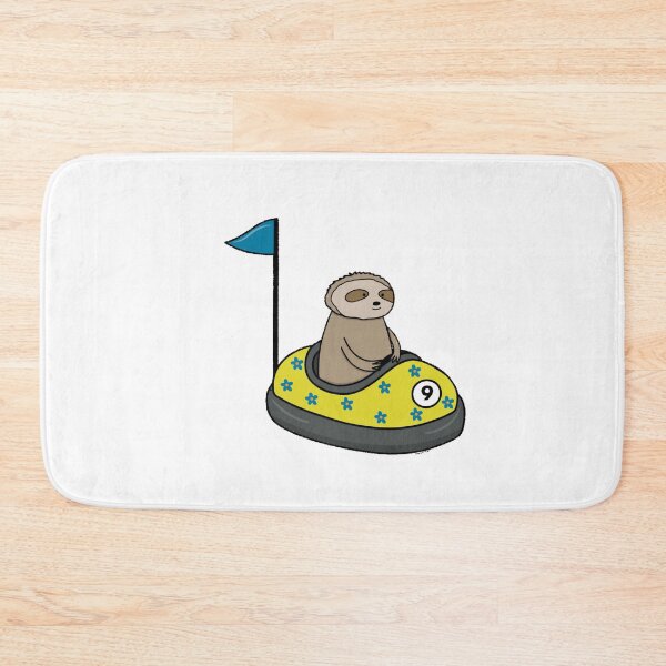 Item preview, Sloth Bumper Car Funny Amusement Park Fairground Graphic designed and sold by SChouseclothing.