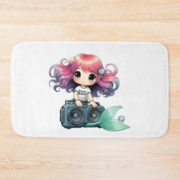 Item preview, Mermaid Team Aqua – Water Workout Graphic designed and sold by Halbeskilo.