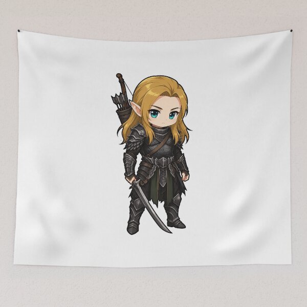 Item preview, Unleash adorable Elf Archer  dnd art original art character design designed and sold by sabartgunpla.