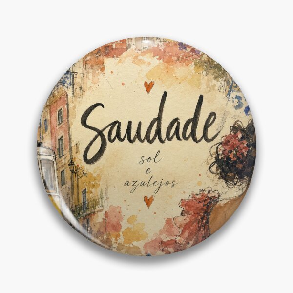 Item preview, Saudade - Lisbon Portugal Painted Watercolor Illustration designed and sold by VisualArtsOasis.