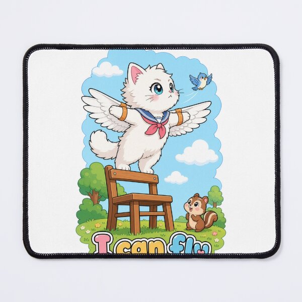Item preview, Flying cat designed and sold by Kitty-and-Cat.
