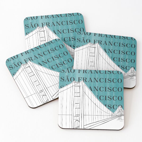 Item preview, São Francisco minimalist bridge designed and sold by dudaoliveira.art.