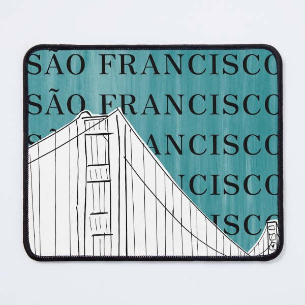 Item preview, São Francisco minimalist bridge designed and sold by dudaoliveira.art.