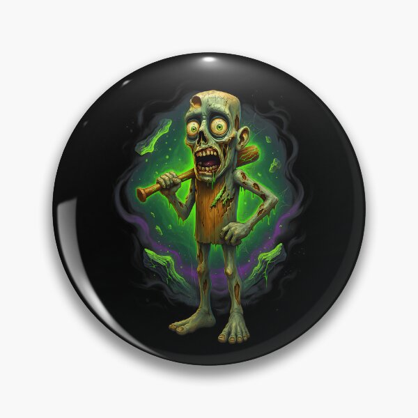 Item preview, Funny Zombie with Baseball Bat Horror Halloween designed and sold by averyfisher.