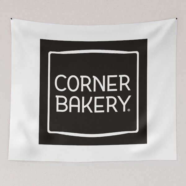 Item preview, Elegant Corner Bakery Cafe Pottery Bowl designed and sold by Peachsocute.