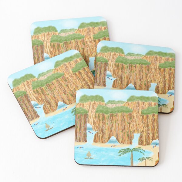 Item preview, A peaceful beach landscape designed and sold by greenPQBstudio.