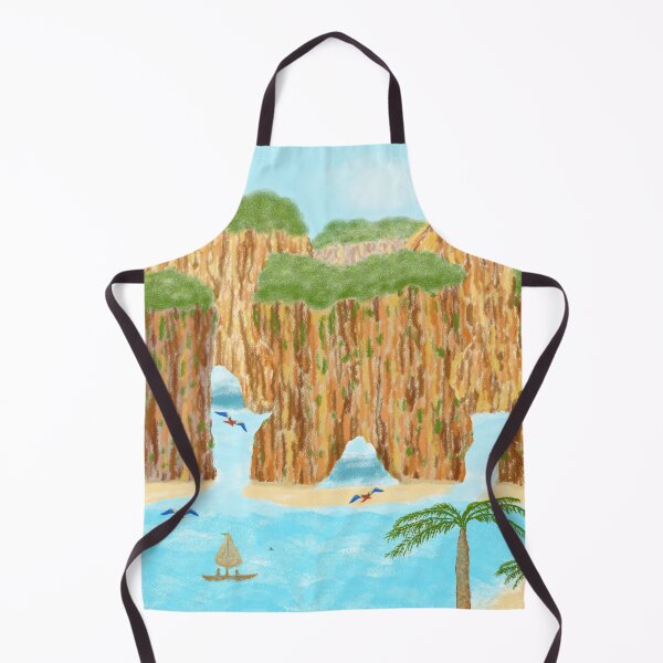 Item preview, A peaceful beach landscape designed and sold by greenPQBstudio.