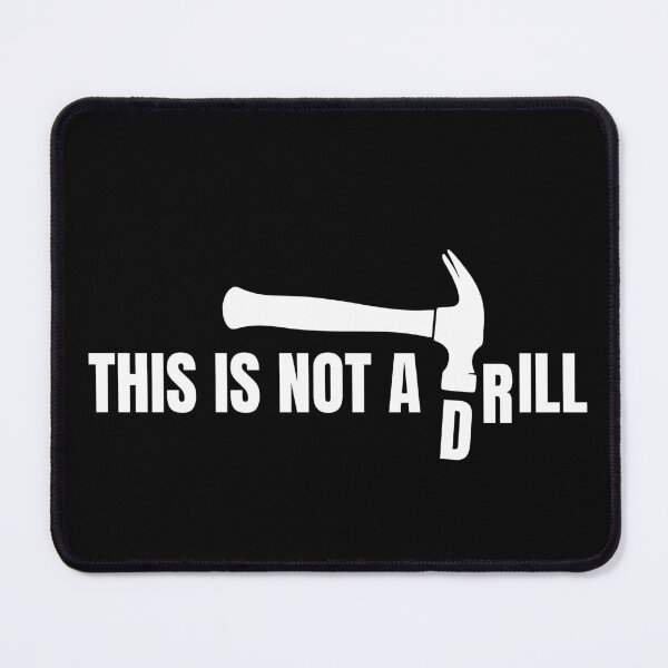 Item preview, This Is Not A Drill Dad Joke designed and sold by Dondonmart.