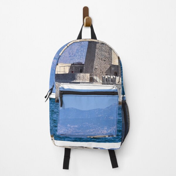 Item preview, Bourtzi water fortress in Nafplio, Peloponnese, Greece, seascape,summertime designed and sold by goceris.